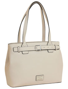 Janice Tote Bag in Stone