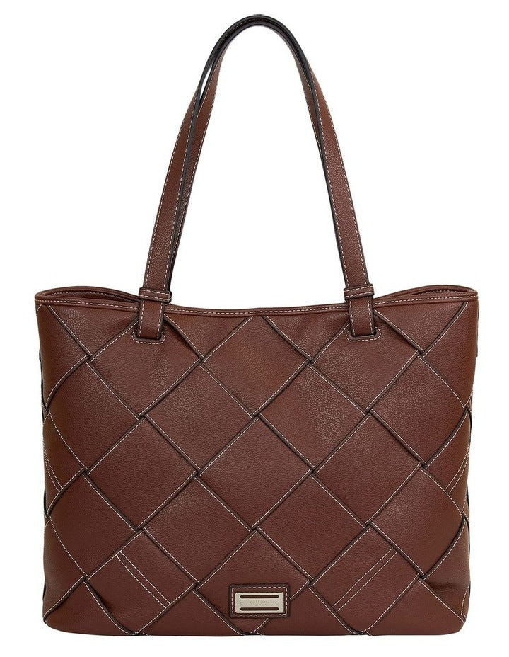 Hallie Tote Bag in Tan