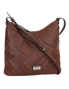 Hallie Crossbody Bag in Tan