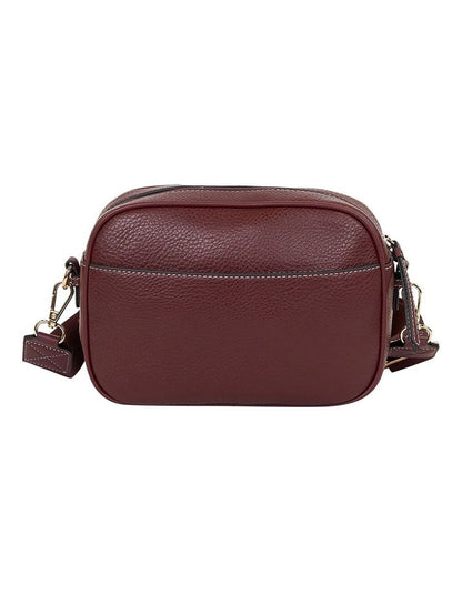 Wren Sts Crossbody in Merlot.