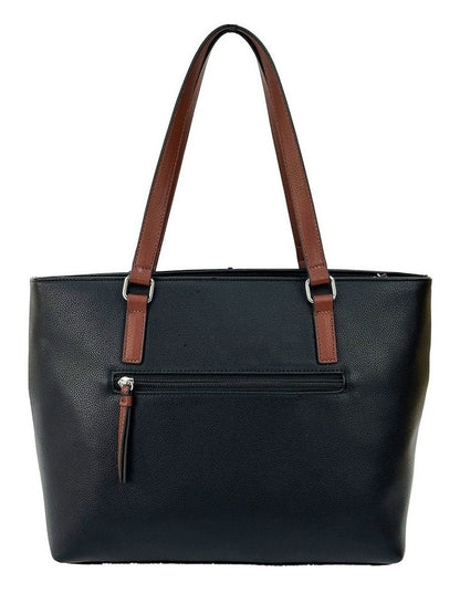Edith Tote Bag in Black Multi