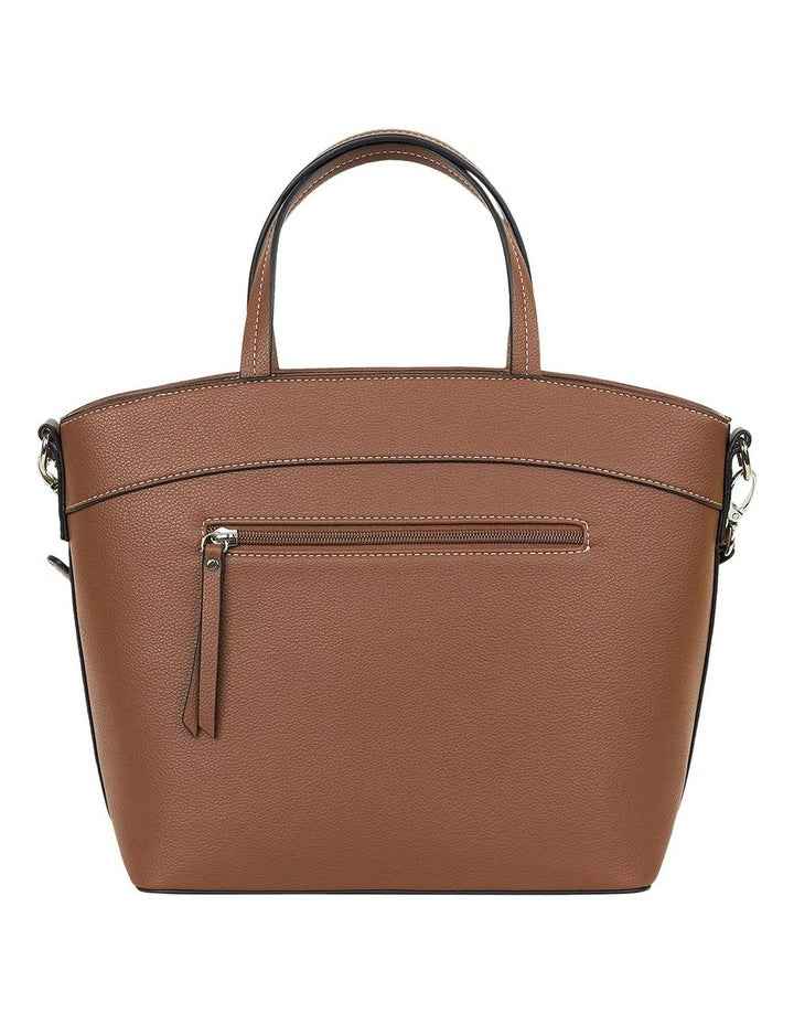 Carmen Satchel Bag in Tan