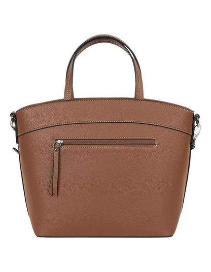 Carmen Satchel Bag in Tan