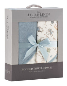 Hooded Towel Barklife Dog 2 Pack in Blue