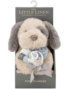 Plush Toy & Washers Barklife Dog in Blue