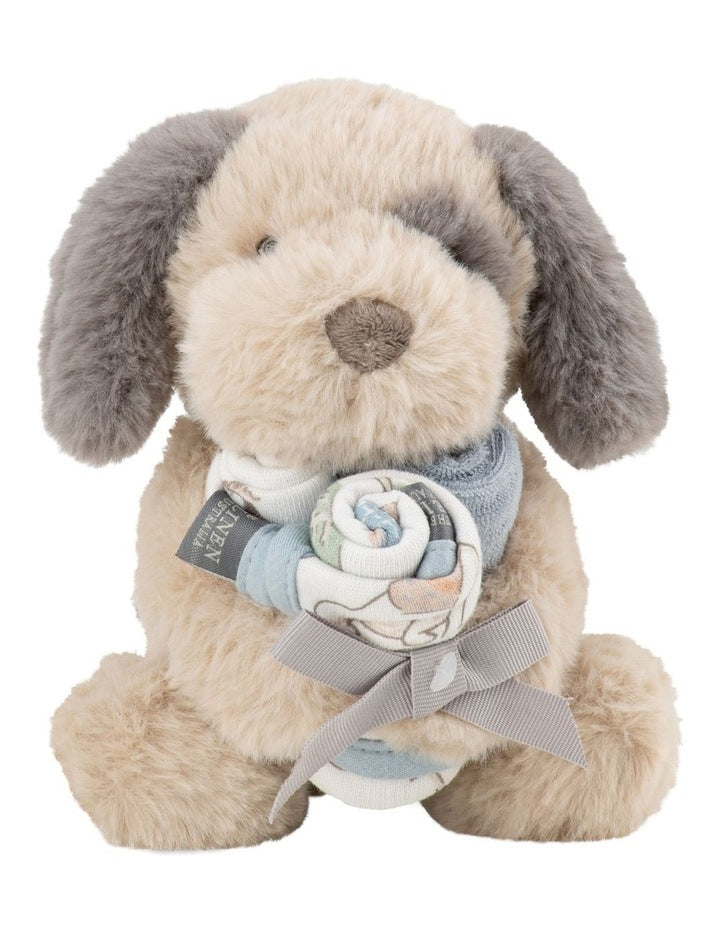 Plush Toy & Washers Barklife Dog in Blue