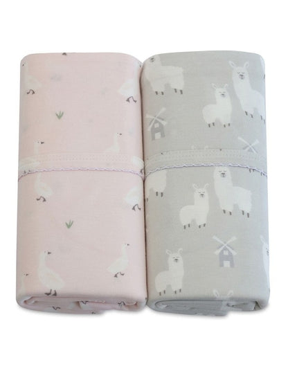 Provincial Jersey Wraps 2 Pack in Multi