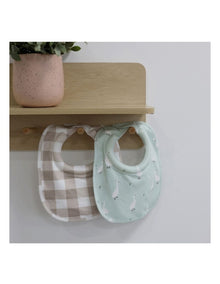 Provincial Dribble Bibs 2 Pack in Multi