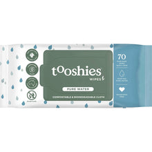 Tooshies Eco Wipes Pure Water Baby Wipes 70 Pack