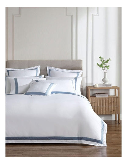Bentley Quilt Cover Set in Denim