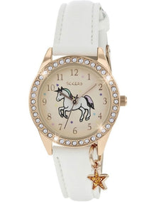 Alloy And Pu Watch in White