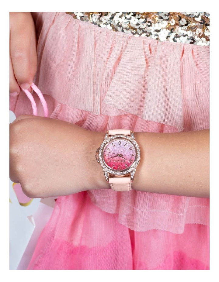 Alloy And PU Watch in Pink