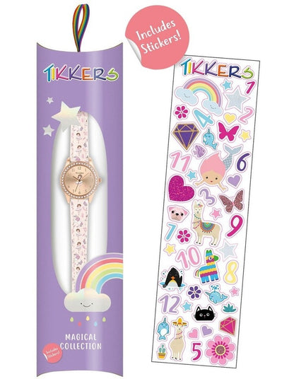 Alloy And Pu Leather Watch in Pink