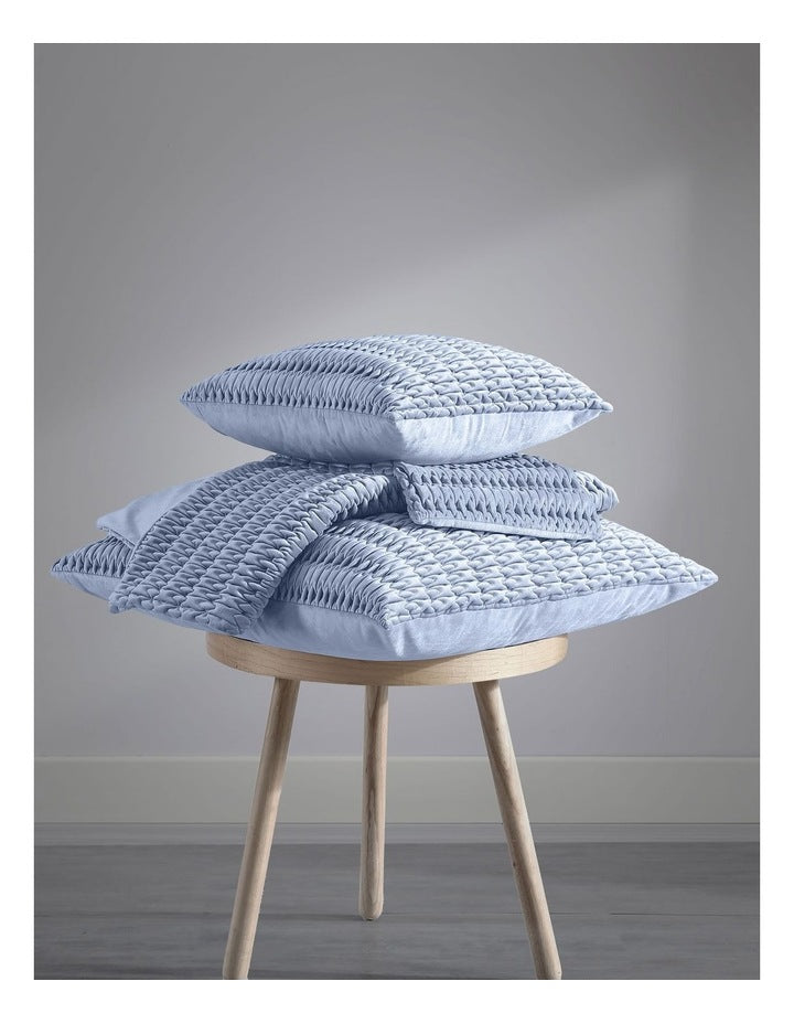 Loxton Euro Pillowcase in Denim
