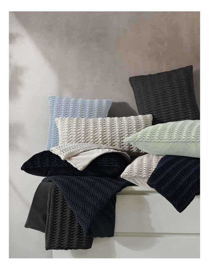 Loxton Euro Pillowcase in Denim