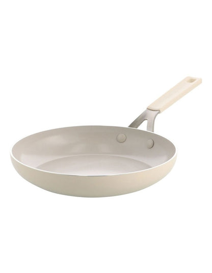 Aluminium Frypan 24cm in Almond Cream
