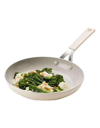 Aluminium Frypan 24cm in Almond Cream