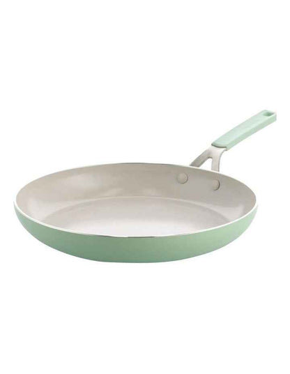 Aluminium Frypan 30cm in Pistacho