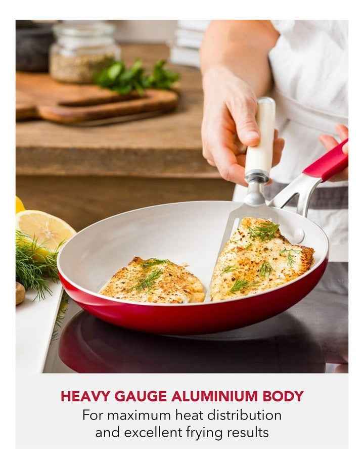 Aluminium Cookware Set Of 5Pieces in Empire Red