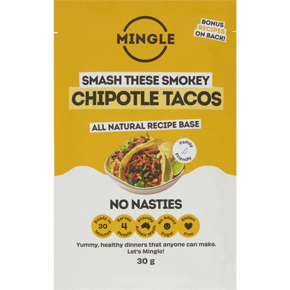 Mingle Smokey Taco Mild Chipotle Recipe Base 30g