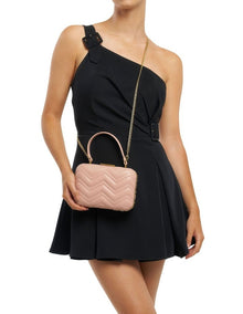 Scarlett Top Handle Bag in Blush