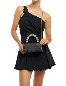 Gianna Top Handle Bag in Black