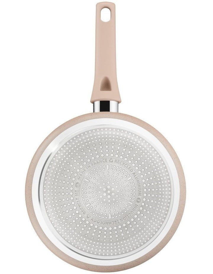 Delight Mineralia Induction Non-Stick Sautepan 24cm in Beige