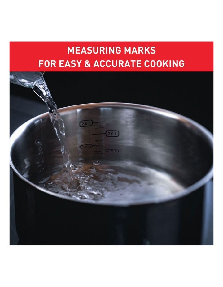 Emotion Induction Stainless Steel Stockpot 9L in Stainless Steel