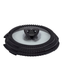 Ingenio Glass Draining Lids (16, 18, 20cm) Set Of 3 in White