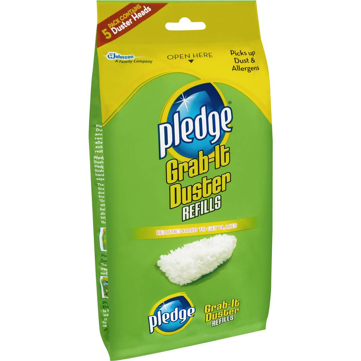 Pledge Grab-It Duster Refills Refill 5 Pack