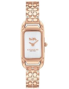 Cary Stainless Steel Mother Of Pearl Dial Watch in Rose Gold