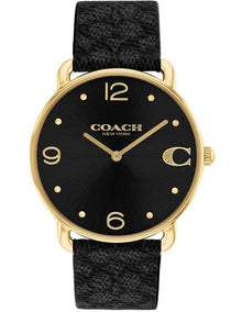 Elliot Stainless Steel Watch in Black