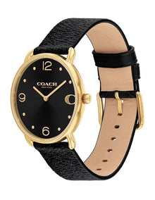 Elliot Stainless Steel Watch in Black