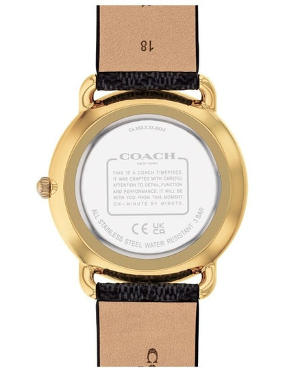 Elliot Stainless Steel Watch in Black
