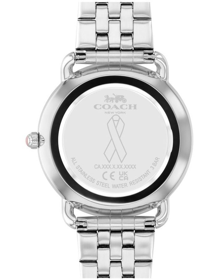 Sammy Stainless Steel Dial Watch in Pink