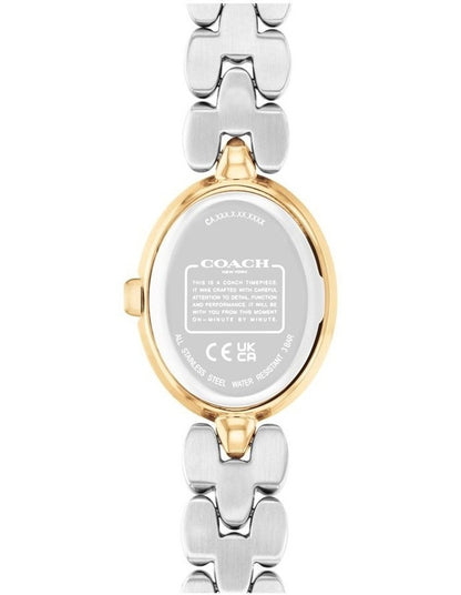 Sammy Stainless Steel Dial Watch in Gold