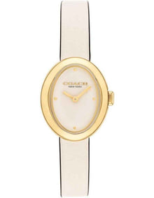 Sammy Calfskin Dial Watch in Chalk