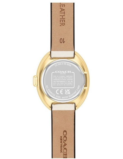 Sammy Calfskin Dial Watch in Chalk