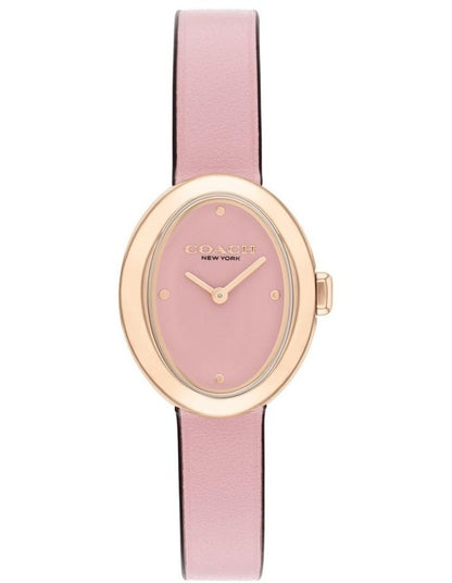 Sammy Blush Calfskin Dial Watch in Blush