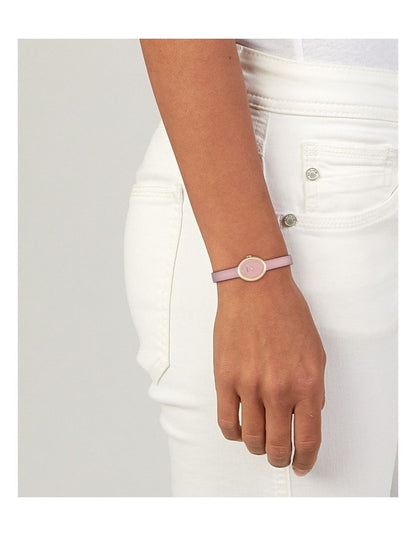 Sammy Blush Calfskin Dial Watch in Blush