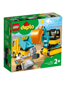 Duplo Town Truck and Tracked Excavator 10931