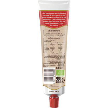 Mutti Organic Tomato Paste Double Concentrated 130g