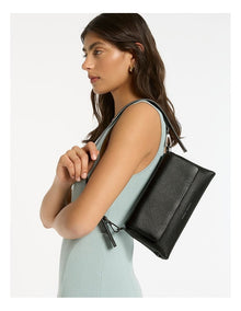 Zenith  Shoulder Bag in Black