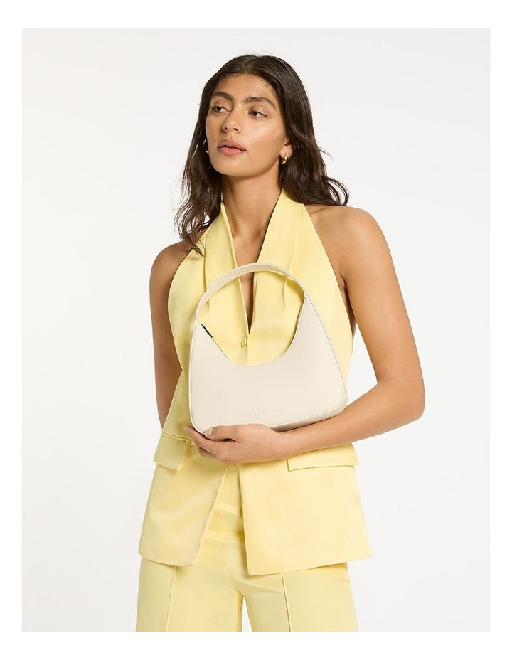 Aurora Shoulder Bag in Chalk