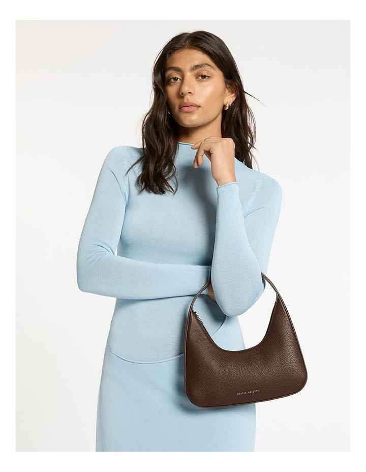 Aurora Shoulder Bag in Cocoa