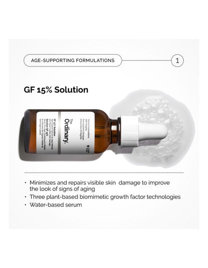 GF 15% Solution Serum for Visible Skin Repair and Wrinkles 30ml