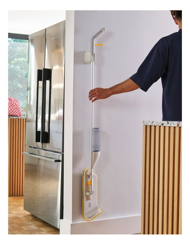 CleanTech Spray Mop With Scrubbing Pad in Light Stone