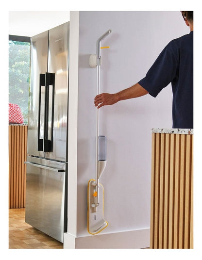 CleanTech Spray Mop With Scrubbing Pad in Light Stone
