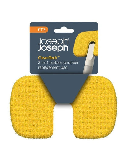 Clean Tech CT3 Dual Scrubber Replacement Pad in Yellow