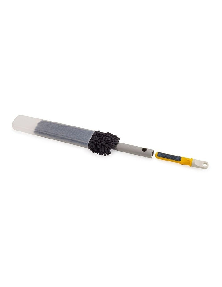 CleanTech Duster with Storage Sheath in Light Stone